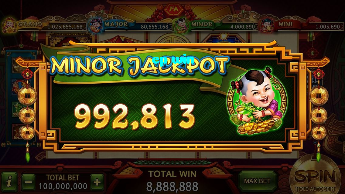 ep win casino presented on mobile device in Pakistan with slots and live games